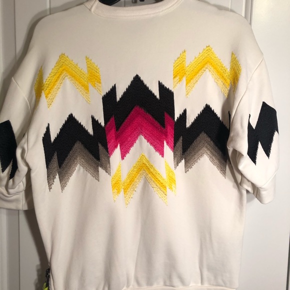 Coach Chevron Sweater - Picture 2 of 4